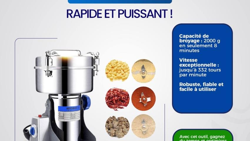 Discover Our Flour Grinder – Fast and Powerful!