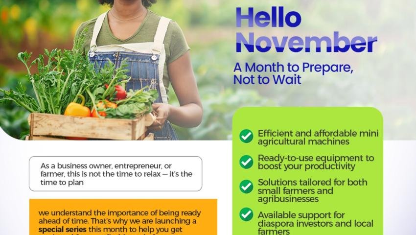 Hello November! A Month to Prepare, Not to Wait