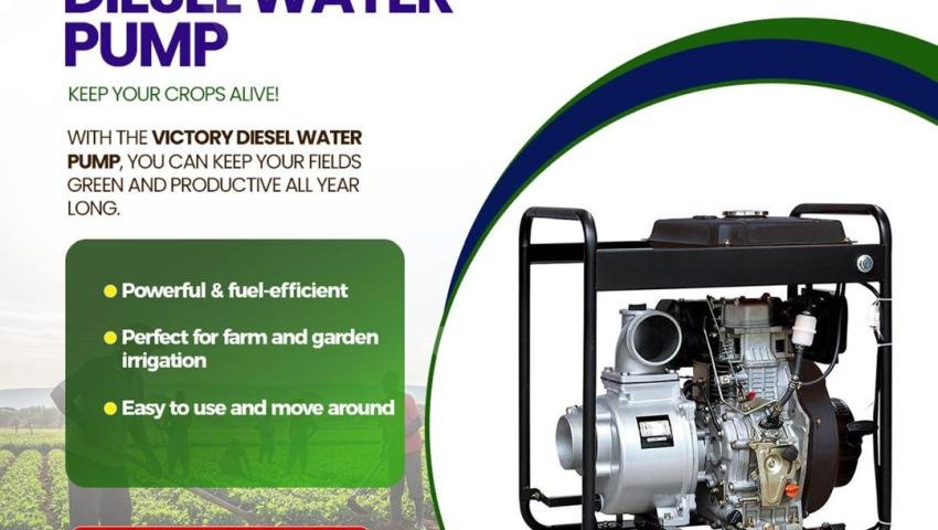 Diesel Water Pump: Keep Your Crops Alive All Year!